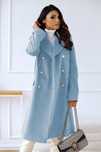 Adelina | Women's Wool Trench Coat for Winter with Double-Breasted Design 6