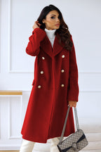 Adelina | Women's Wool Trench Coat for Winter with Double-Breasted Design 8