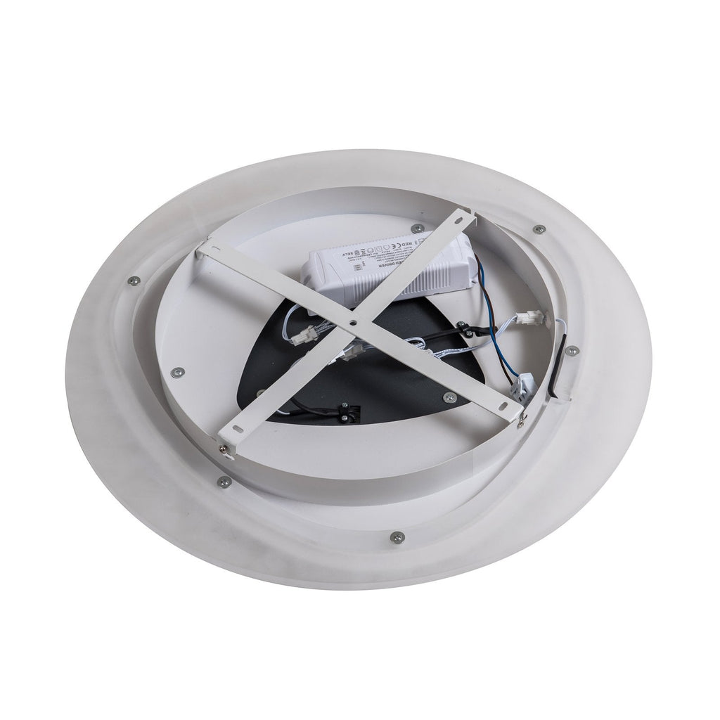 Adjustable LED Flush Mount Ceiling Light by Lightrix | Modern Round Design for Home Décor 7
