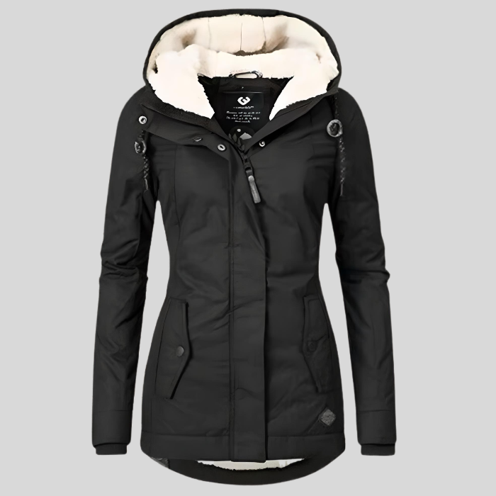 Aveline | Women's All-Weather Waterproof Jacket with Extended Hem and Adjustable Hood 1