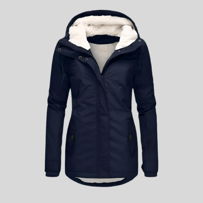 Aveline | Women's All-Weather Waterproof Jacket with Extended Hem and Adjustable Hood 2