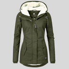 Aveline | Women's All-Weather Waterproof Jacket with Extended Hem and Adjustable Hood 4