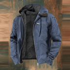 Declan | Men's Hooded Bomber Jacket for Winter Comfort and Style 1