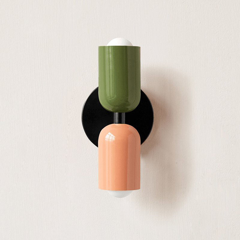Elegant Double Wall Sconce with Color Options for Stylish Indoor Lighting 11