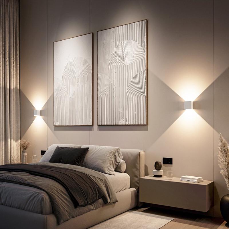 Elegant Outdoor Wall Sconce Light with Warm LED Lighting - IP54 Weatherproof Design 3