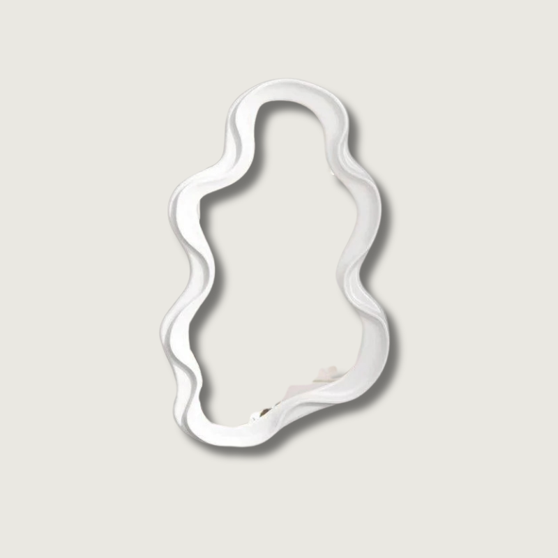 FluffForm Cloud-Shaped Mirror | Stylish Decorative Piece for Home Interiors 1