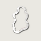 FluffForm Cloud-Shaped Mirror | Stylish Decorative Piece for Home Interiors 1