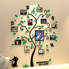 Modern 3D Acrylic Photo Tree Display for Memorable Home Decor 10