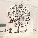 Modern 3D Acrylic Photo Tree Display for Memorable Home Decor 3