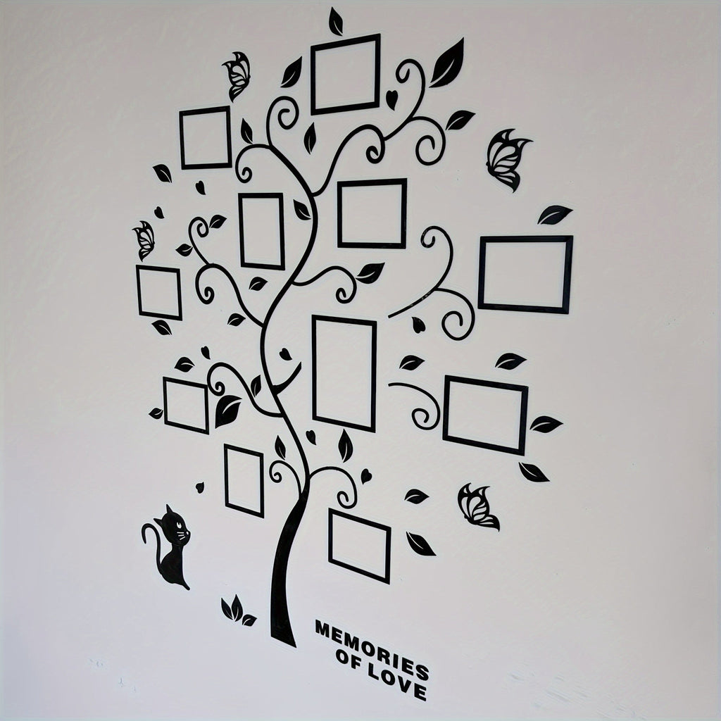Modern 3D Acrylic Photo Tree Display for Memorable Home Decor 8