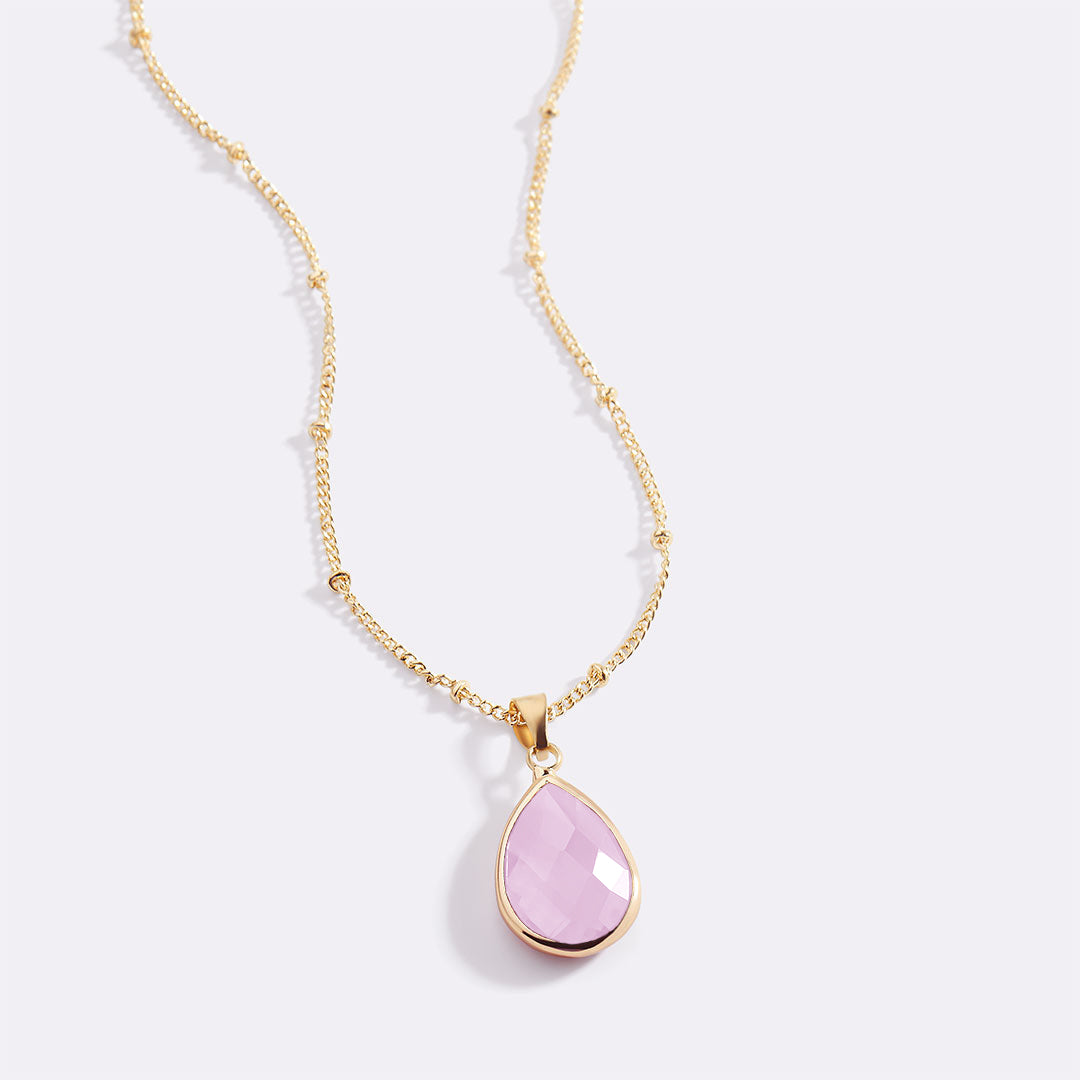 Personalized Birthstone Drop Necklace | Everyday Elegance Accessory 10