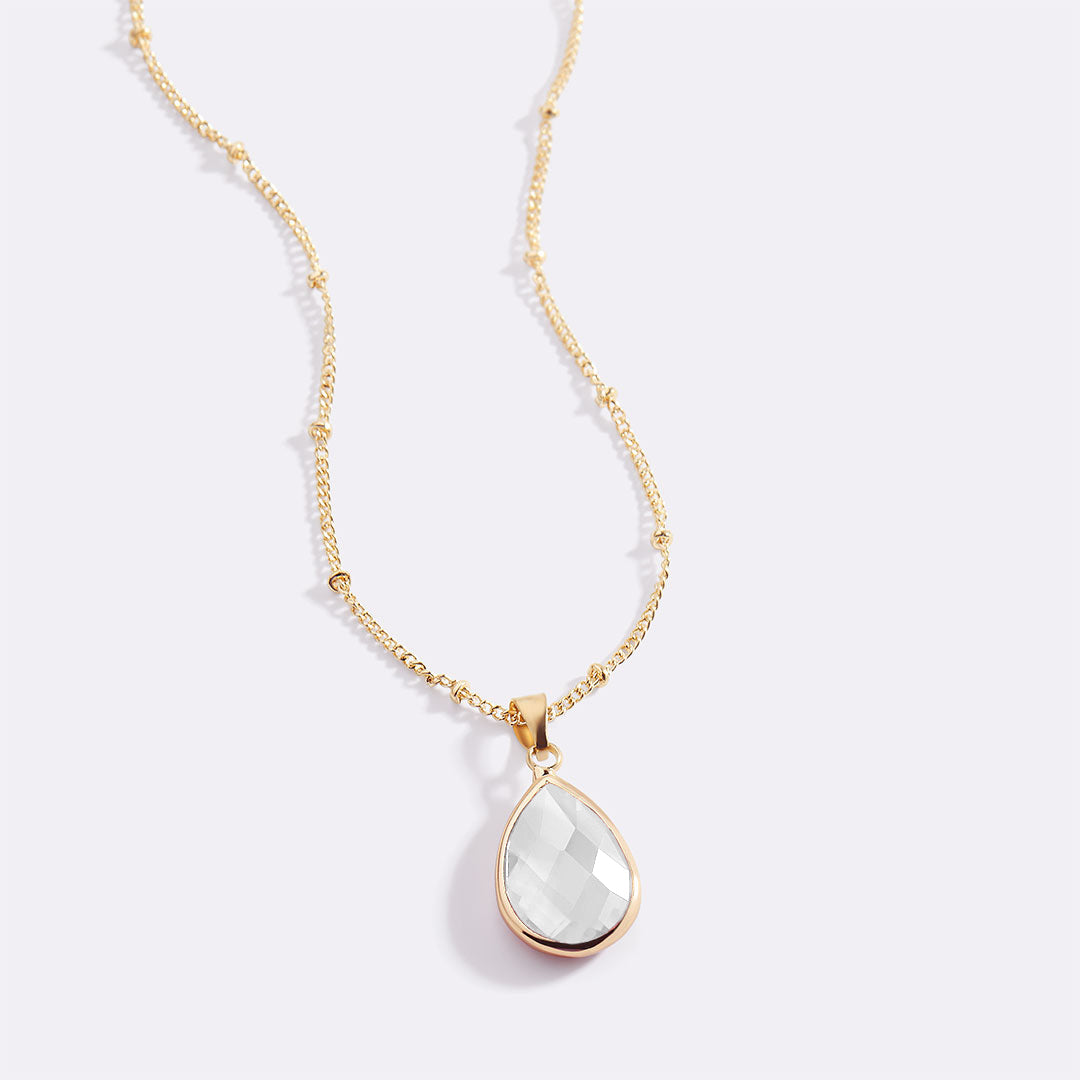 Personalized Birthstone Drop Necklace | Everyday Elegance Accessory 11