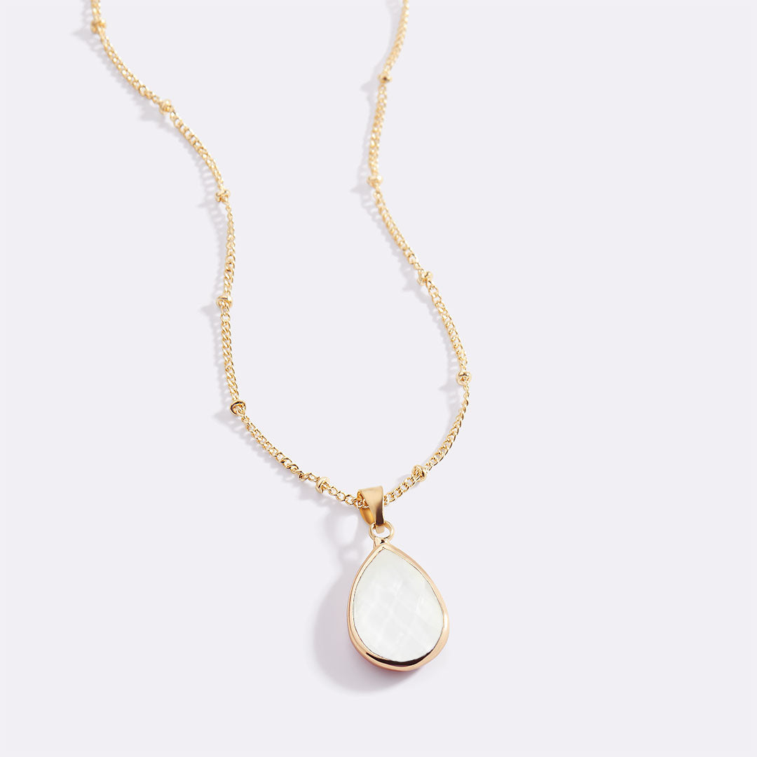 Personalized Birthstone Drop Necklace | Everyday Elegance Accessory 13