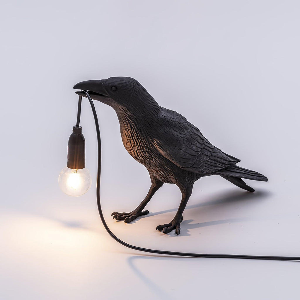 Raven-Inspired Table Lamp | Unique Desk and Bedside Light for Stylish Home Decor 10