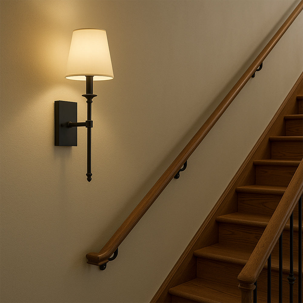 Scontra | Modern Wall Lamp Set of 2 - Elegant Wall Sconces with Warm White LED Lighting 1