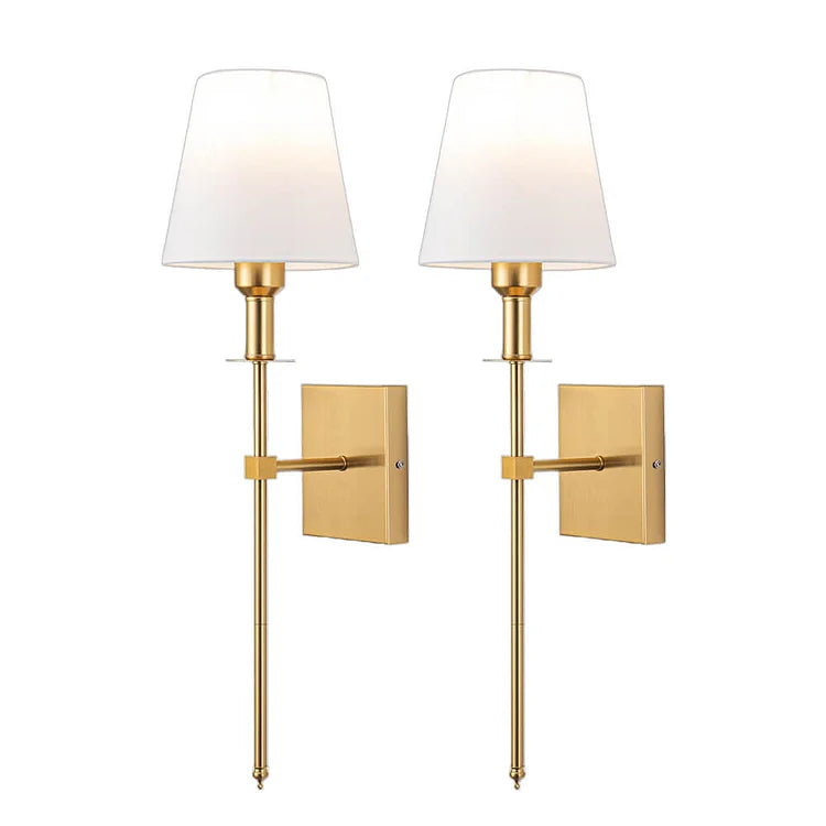 Scontra | Modern Wall Lamp Set of 2 - Elegant Wall Sconces with Warm White LED Lighting 7