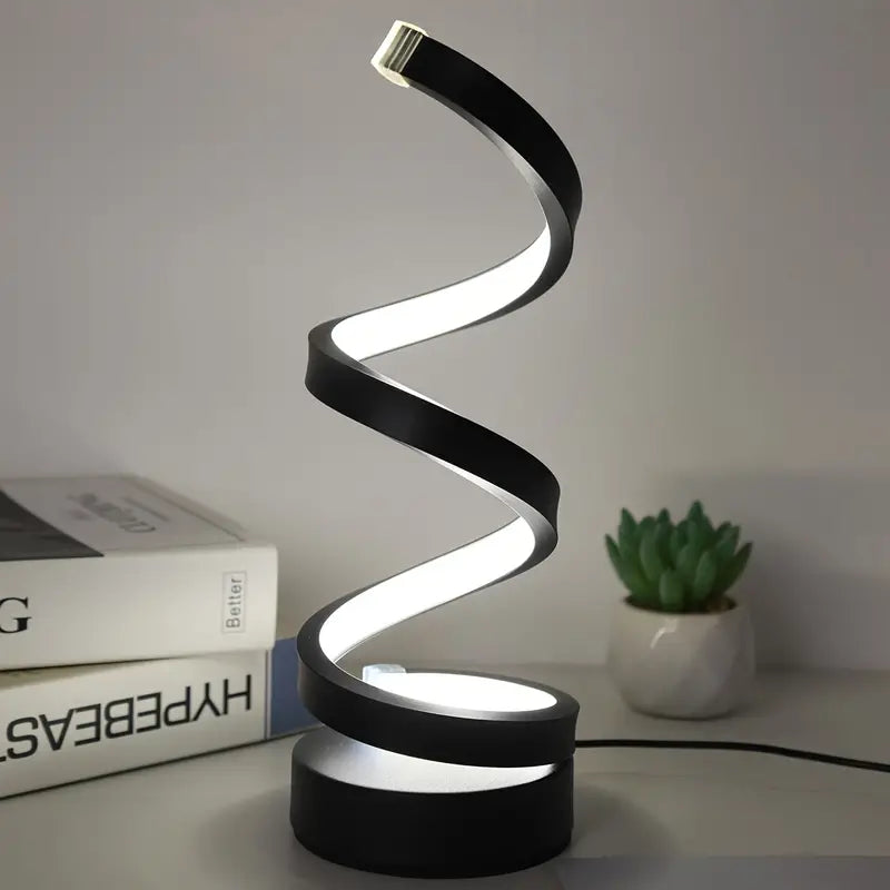 SpiralLite | Dimmable LED Lamp with Modern Spiral Design 2